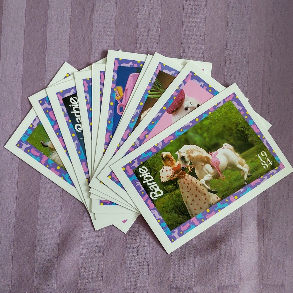 Barbie Trading Cards featuring Barbie Pets